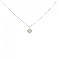 Dây chuyền kim cương Solitaire PT900/PT850 0.45CT - Hàng hiệu Chính hãng