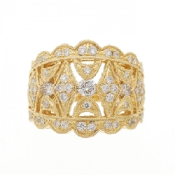 Nhẫn kim cương K18YG 0.85CT 670914