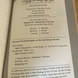 Tiểu thuyết "Ngày dĩ vãng ngủ yên" - Lê Huy Hoàng 705823