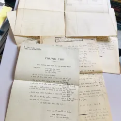 1 Chứng thư + 3 tờ đề thi môn hóa + tờ giấy thi