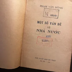 📖 Một số vấn đề về Nhà nước ( Phạm Văn Đồng- xb 1980) 590803