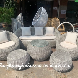 Sofa sò mây nhựa giá rẻ 472546