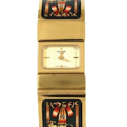 Hermès Roca Enamel GP LO1.201 GP Quartz - Hàng hiệu Chính hãng