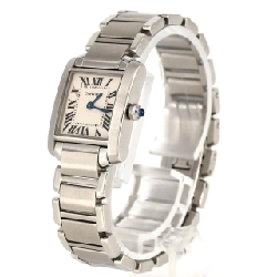 Cartier Tank Française SM W51008Q3 SS Quartz - Hàng hiệu Chính hãng 877135