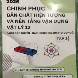 Combo 3 Sách Chinh Phục Vật Lý 12 (2 BT-1 LT) Thầy Nguyễn Đăng Ái-TDM Có Đáp Án  559740