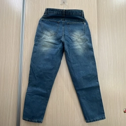 Quần baggy jeans xanh đậm 377411