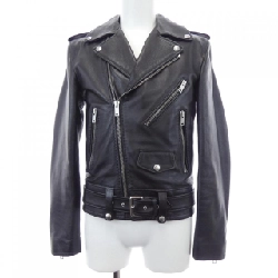 Áo khoác da biker cổ điển CELINE 2E158599E - Hàng hiệu Authentic