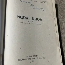NGOẠI KHOA - 300 trang, khổ lớn  750215