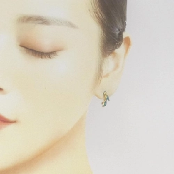 K18YG Nhựa Bông Tai - Hàng hiệu Chính hãng 870732