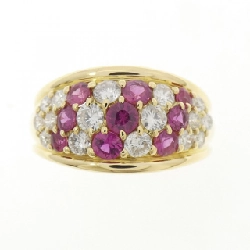 Nhẫn Ruby K18YG 0.72CT - Hàng hiệu Chính hãng 853862