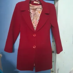 Áo dạ nữ , màu đỏ đô 784238