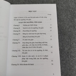 LUẬT TÍN NGƯỠNG, TÔN GIÁO 495390