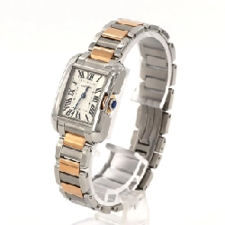 Cartier Tank Anglaise SM PG Combi W5310036 SSxPG Quartz - Hàng hiệu Chính hãng 874703