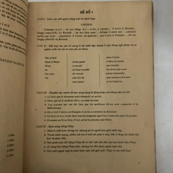 Đề thi tuyển sinh Tiếng Pháp — 1991s 498684