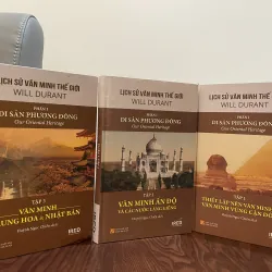 Sách - Lịch Sử Văn Minh Thế Giới Phần 1 - Di Sản Phương Đông (Bộ 3 tập)