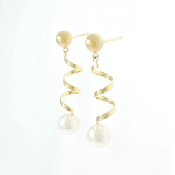 K18YG Bông tai ngọc trai Akoya 6.8mm - Hàng hiệu Chính hãng 874759