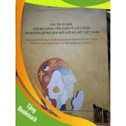 (TẶNG BOOKMARK) Giá trị di sản của đa dạng tôn giáo Việt Nam và những đóng góp đối với xã hội Việt Nam - 2015 - 320 trang Phật giáo RBK2702