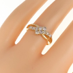 Nhẫn kim cương K18YG 0.50CT 670621