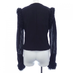 【Mã giảm giá】Áo khoác không cổ CHANEL 637437