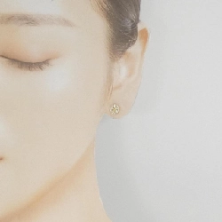 Bông tai kim cương K18YG hình hoa 0.50CT - Hàng hiệu chính hãng 872061