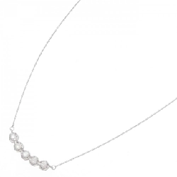 K18WG Dây chuyền kim cương 0.25CT - Hàng hiệu Chính hãng 860836