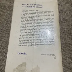 LES ALLIES ENNEMIS DE GAULLE ROOSEVELT MILTON VIORST - DENOËL 747296