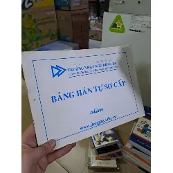 [Sách Cũ SCGR] Bảng hán tự sơ cấp mới 90% Trường Nhật Ngữ Đông Du HCM0808 HỌC NGOẠI NGỮ