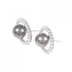 Bông tai ngọc trai đen K18WG 8.4mm - Hàng hiệu Chính hãng 872419