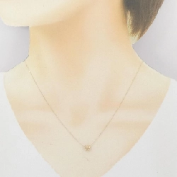 K10YG Heart Blue Topaz Necklace - Hàng hiệu Authentic 863808