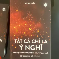 Sách TẤT CẢ CHỈ LÀ Ý NGHĨ - Ahola Tuấn / NXB Tổng Hợp TPHCM / Bộ 4 Cuốn 700.000 790513