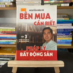 Sách Bên mua cần biết pháp lý bất động sản Nguyễn Hữu Vũ