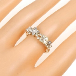 Nhẫn kim cương K18YG/K18WG 0.41CT - Hàng hiệu Authentic 848531