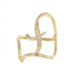 Nhẫn kim cương K18YG 0.04CT 673113