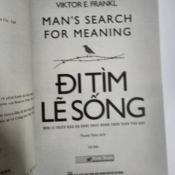 Sách Đi tìm lẽ sống của Viktor Frankl mới 95% 503524