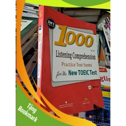 (TẶNG BOOKMARK) Jim's toeic 1000 Listening Comprehension mới 90% RBK0808 HỌC NGOẠI NGỮ