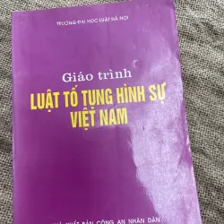 Giáo trình luật tố tụng hình sự Việt Nam