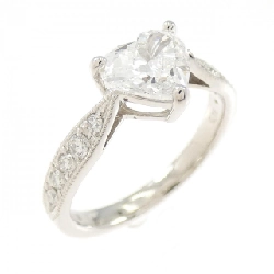 Nhẫn kim cương PT900 1.003CT E SI1 hình trái tim - Hàng hiệu Authentic