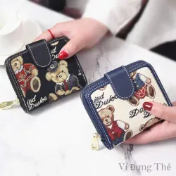 Ví Nữ Cầm Tay Mini Nhiều Ngăn Đựng Thẻ TTWN BEAR 575139