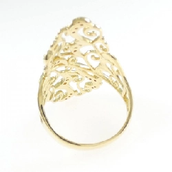 Nhẫn kim cương K18YG 0.14CT - Hàng hiệu Chính hãng 852383