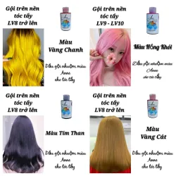 Dầu Gội Bù Màu Anne Dành Cho Tóc Tẩy 250ml 100ml 761446