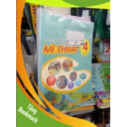 (TẶNG BOOKMARK) Luyện tập mĩ thuật 4 tập hai 2020 mới 80% Giáo khoa RBK2702