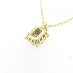 K18YG Sapphire Necklace 0.12CT - Hàng hiệu Authentic 863448