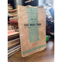 Luận đề về Chu Mạnh Trinh - Nguyễn Sỹ Tế 126476
