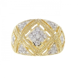 Nhẫn kim cương K18YG/K18WG 0.18CT - Hàng hiệu Authentic 849369