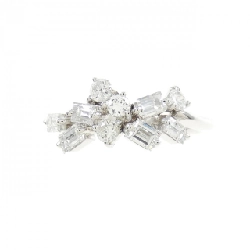 Nhẫn kim cương K18WG 0.42CT 670966