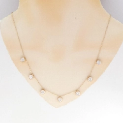 K18PG Dây chuyền kim cương 1.40CT - Hàng hiệu Chính hãng 861154