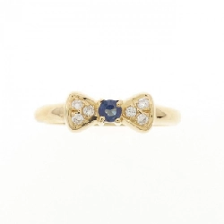 Nhẫn Sapphire Ruy Băng 18KYG - Hàng hiệu Chính hãng 855393