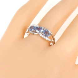 Nhẫn Aquamarine PT900 0.90CT - Hàng hiệu Chính hãng 847860