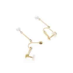 K18YG Bông tai kim cương 0.611CT - Hàng hiệu Chính hãng 869893