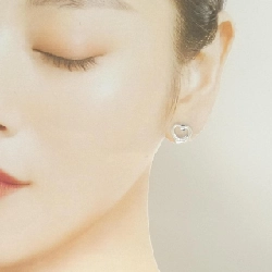 Bông tai Tiffany Open Heart - Hàng hiệu Authentic 845955